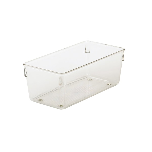 Interdesign iDesign Linus 3 in. H X 4 in. W X 8 in. D Plastic Drawer Organizer 52830 - main